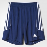 K24y2145 - Adidas Squadra13 Shorts with Brief Blue - Men - Clothing